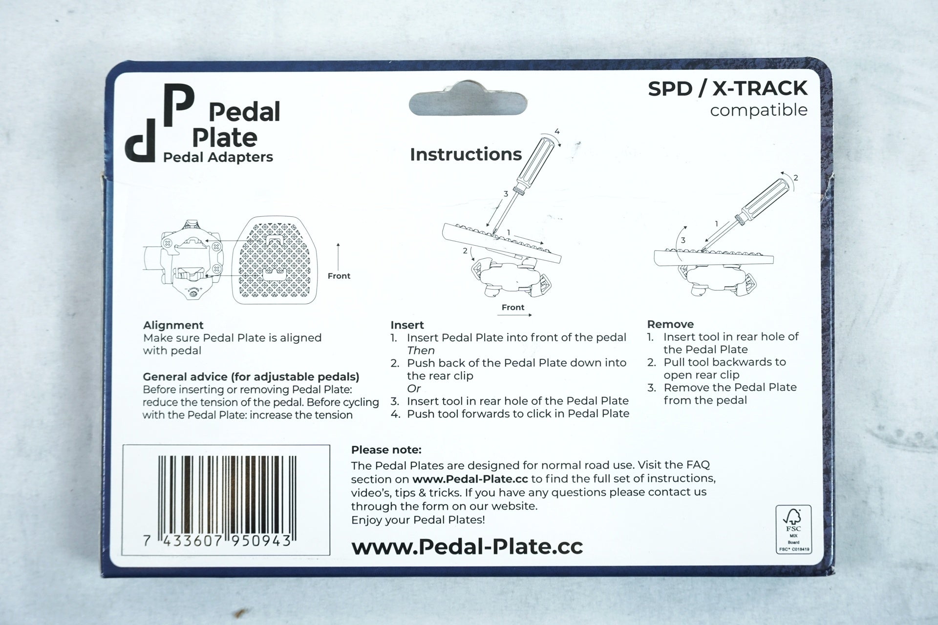 PEDAL PLATE 「ペダルプレート」 SPD/X-TRACK ペダルプレート / 有明ガーデン店