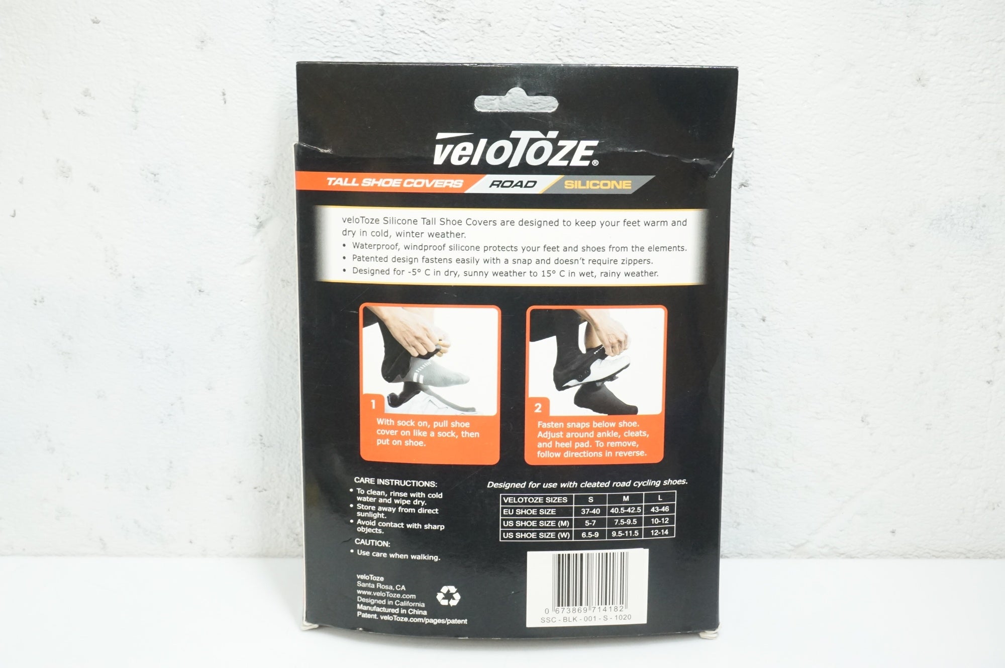 VELOTOZE 「ヴェロトーゼ」 Sサイズ シューズカバー / 大宮店