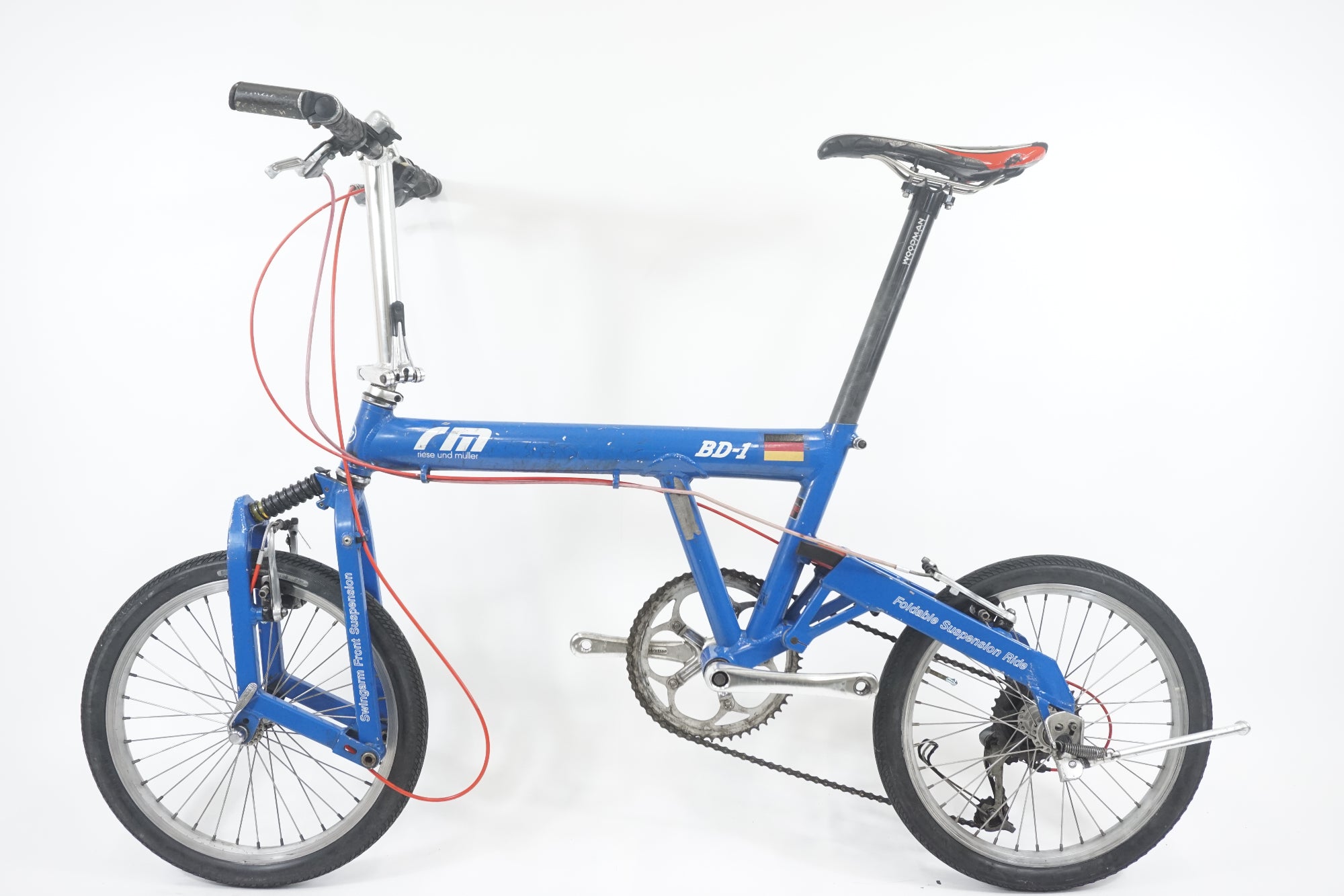 ジャンク R&M 「ライズアンドミューラー」 BD-1 2002年頃 18インチ 折り畳み自転車 / 東京商品化センター