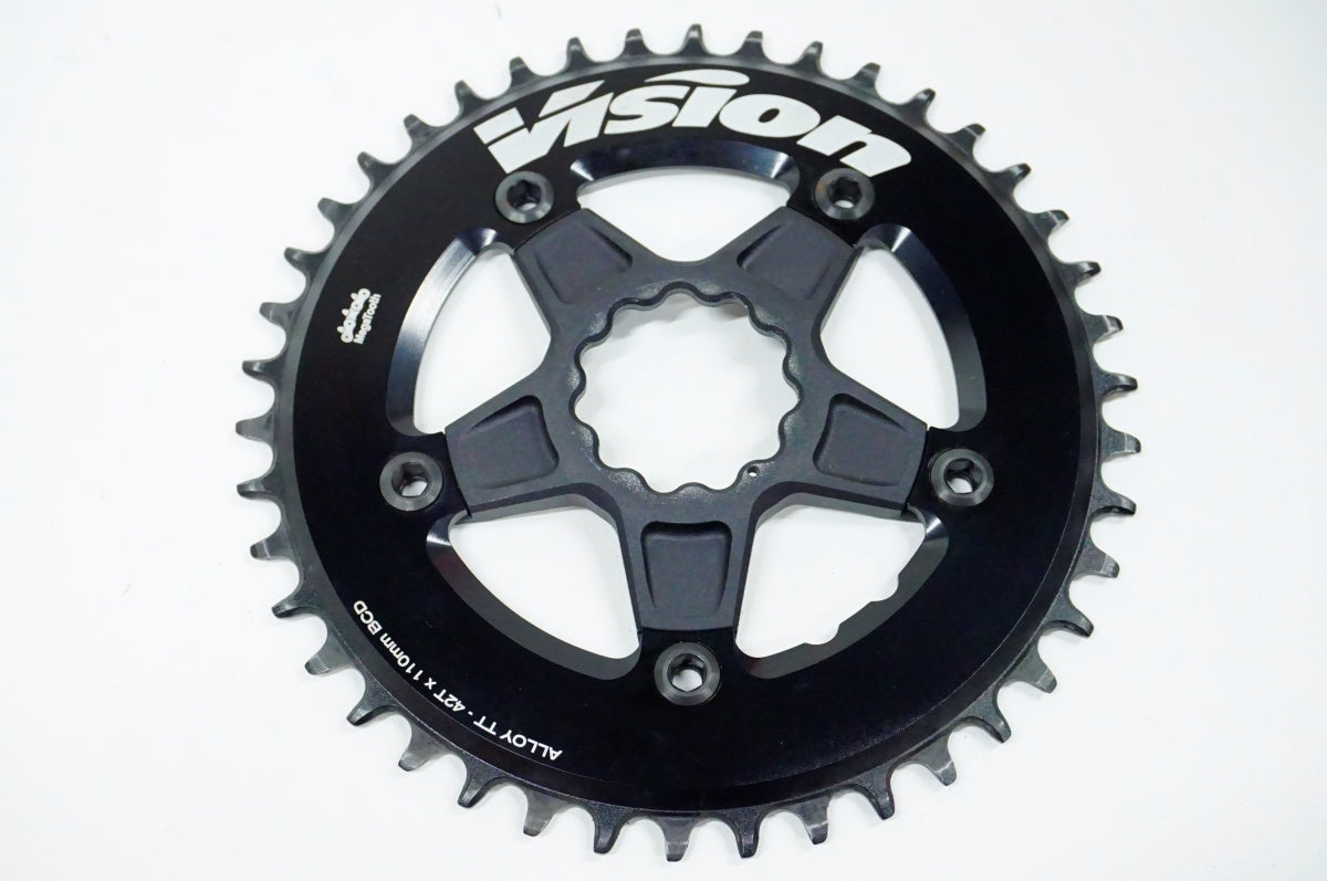 新品即決 FSA Vision Trimax 42T ナローワイド チェーンリング