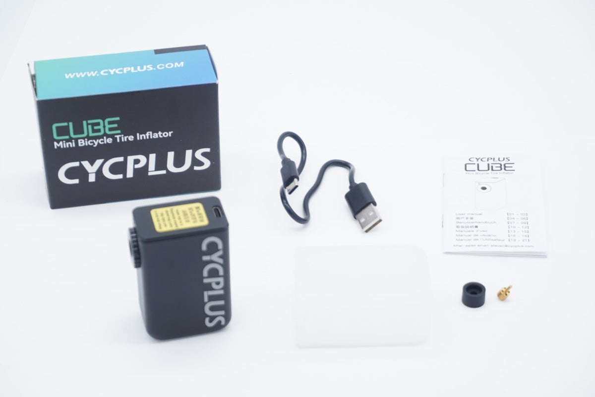 CYCPLUS 「サイプラス」 CUBE 電動空気入れ 携帯ポンプ / 滋賀大津店