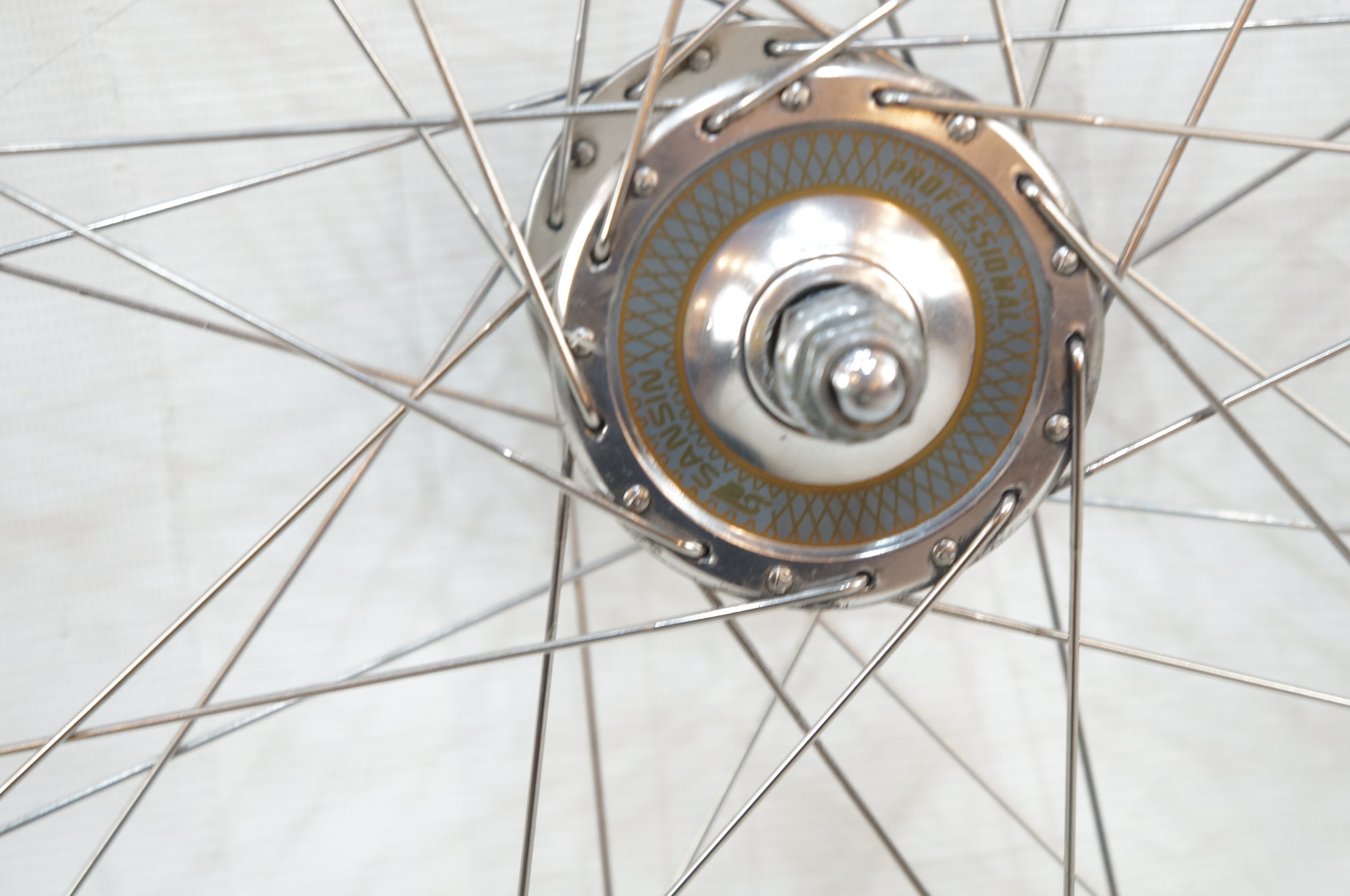 SANSIN 「サンシン」 PROFESSIONAL NJS ピストハブ 36H フロントホイール / バイチャリ浦和ベース