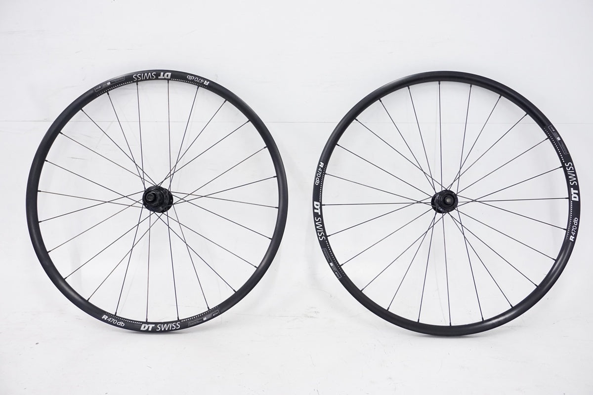 DT SWISS 「ディーティースイス」 R470 DB シマノ11速 ホイールセット