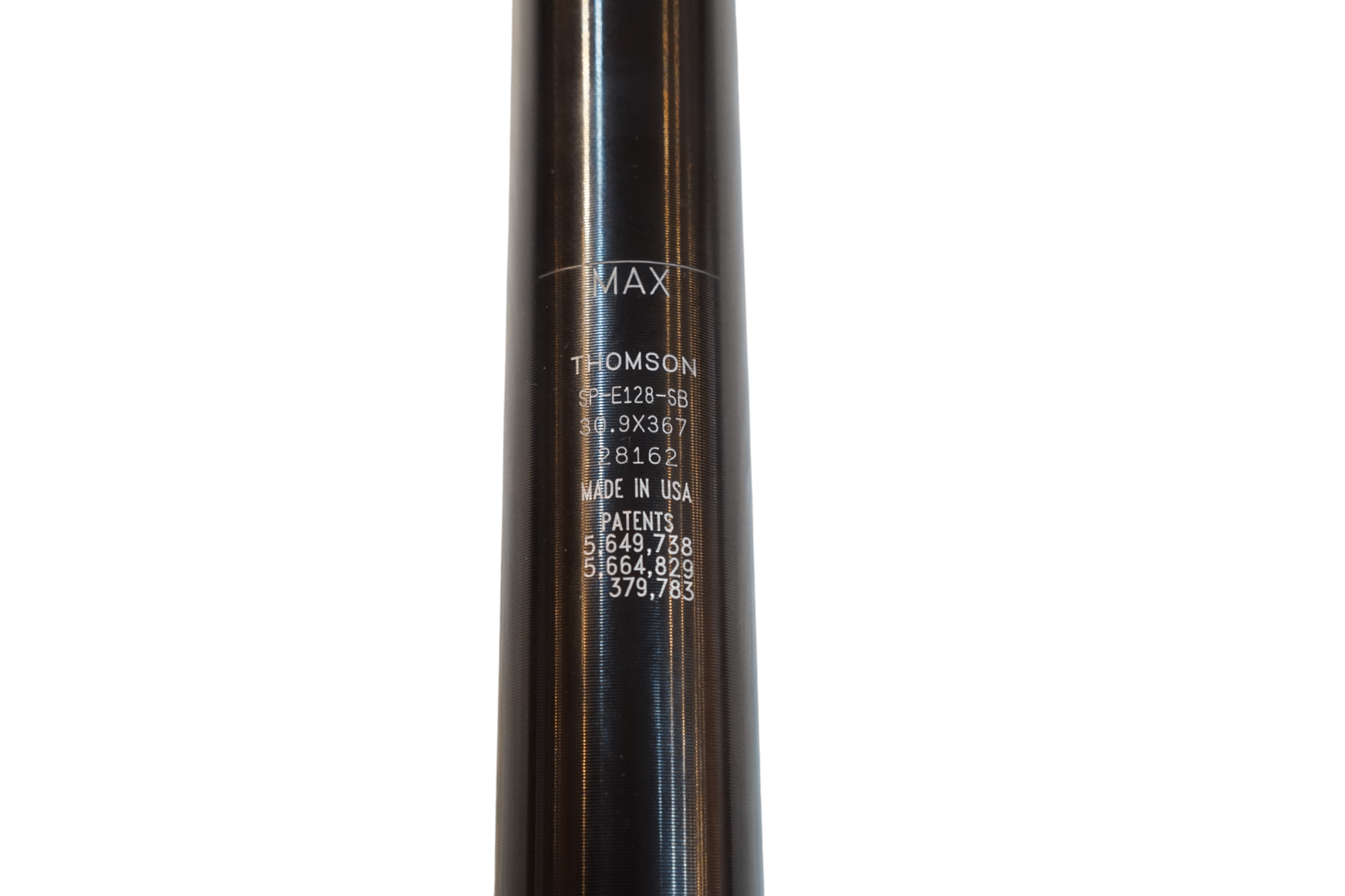 THOMSON 「トムソン」 ELITE SP-E128-SB φ30.9 367mm シートポスト / バイチャリ浦和ベース