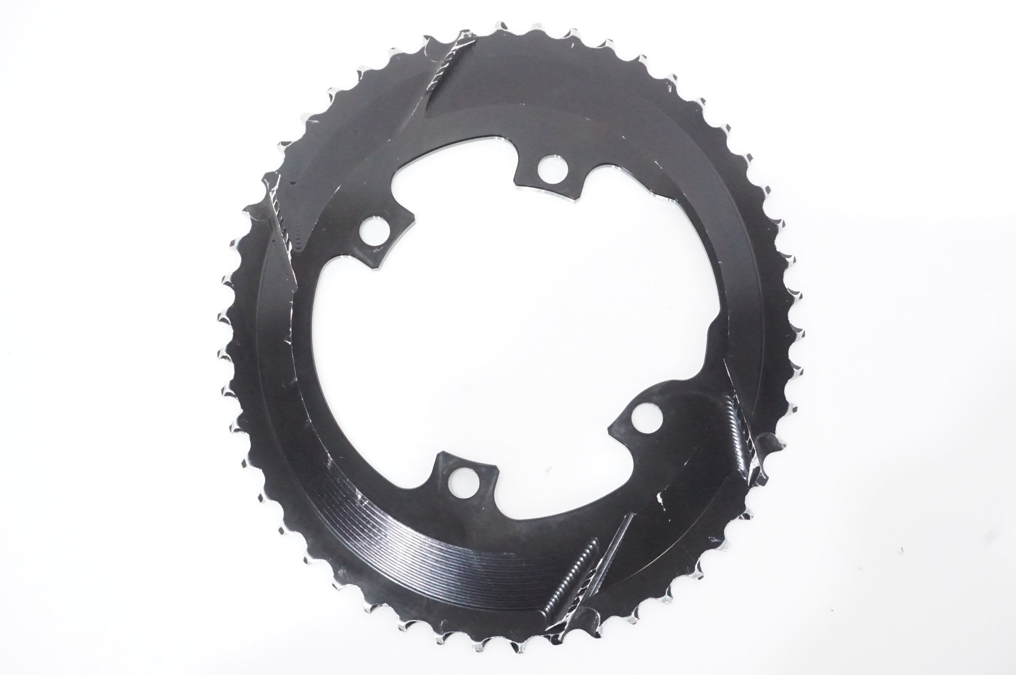 パーツ absoluteBLACK PREMIUM OVAL ROAD 50/34T ABSOLUTE BLACK 「アブソリュートブラック」 PREMIUM OVAL ROAD 50T