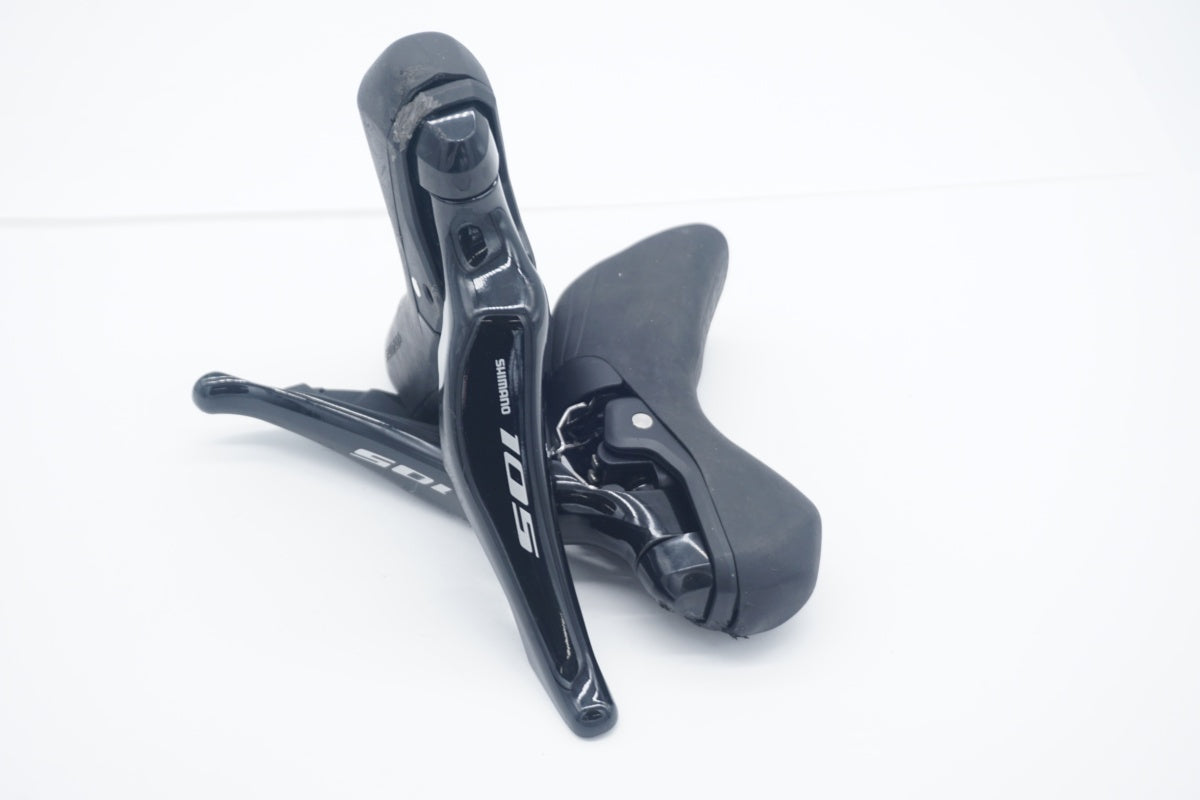 SHIMANO - Shimano 105 ST-R7025 STIレバー 油圧ディスク 楽天市場】シマノ 105 ST-R7025 ブラック 右レバーのみ 11S ハイ