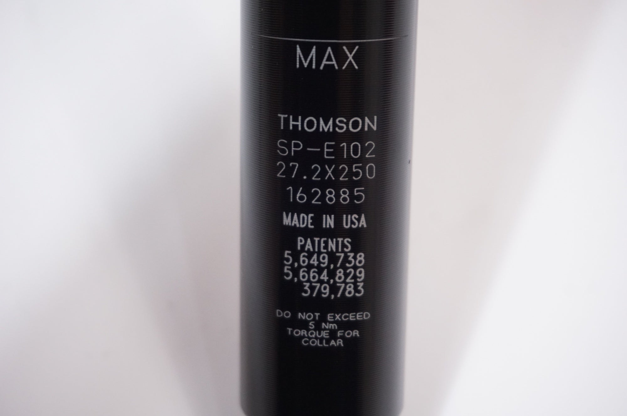 THOMSON 「トムソン」 ELITE SP-E102 φ27.2 250mm シートポスト / 世田谷店