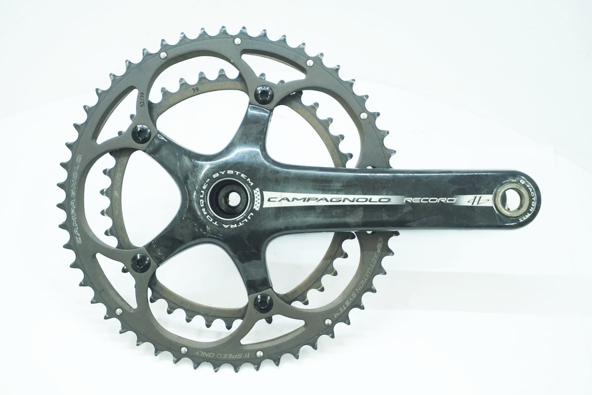 CAMPAGNOLO 「カンパニョーロ」 RECORD 52-39T 170mm クランク / 大阪