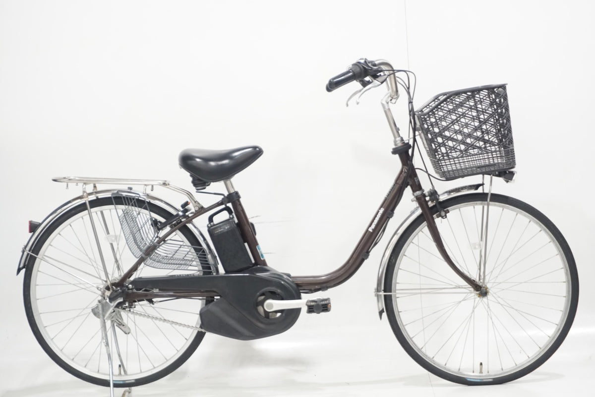 電動自転車　№8081 パナソニック　リチウム ビビ SS 24インチ ビビ・SL パナソニック(Panasonic) 電動自転車・電動アシスト
