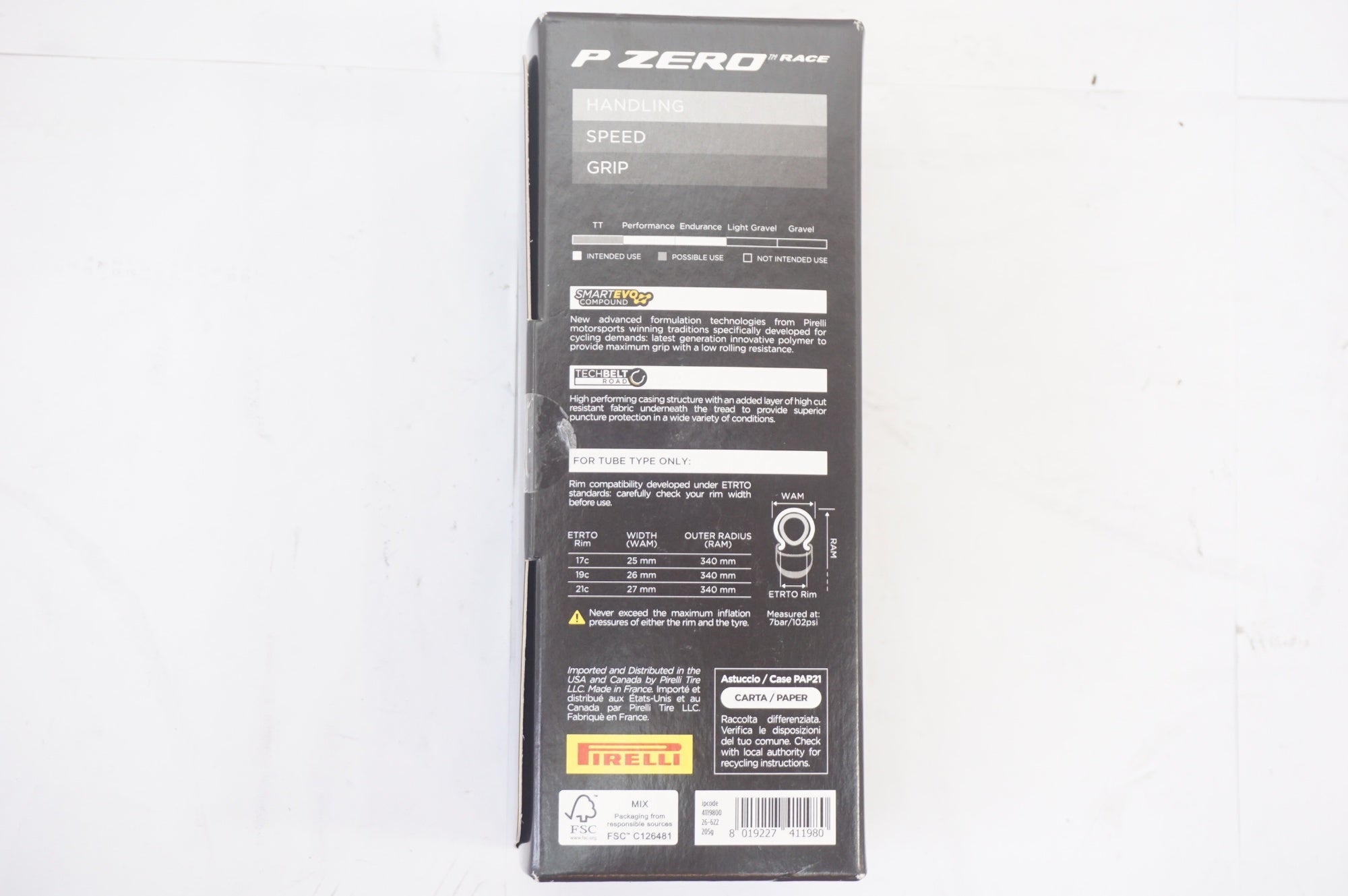 PIRELLI 「ピレリ」 P ZERO RACE 700-26C クリンチャー タイヤ / 世田谷店