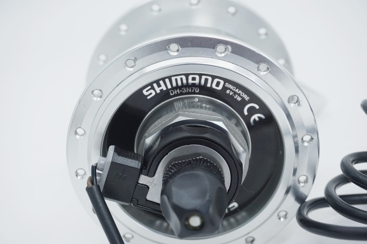 SHIMANO 「シマノ」 DH-3N70/LP-R600 ハブダイナモ ライトセット / 京都八幡店