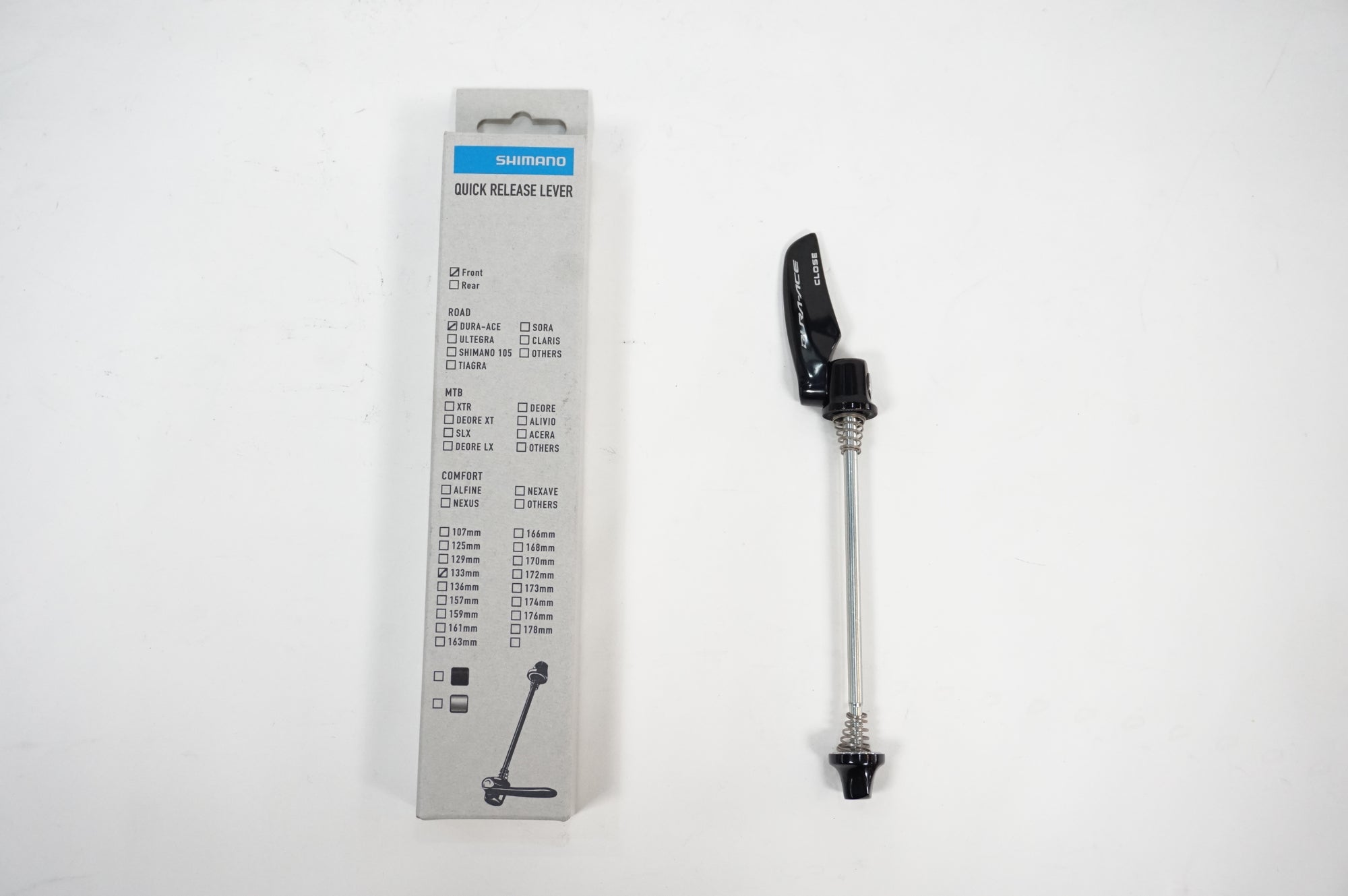 SHIMANO 「シマノ」 DURA-ACE 133mm フロント用 クイックレバー / 川越店