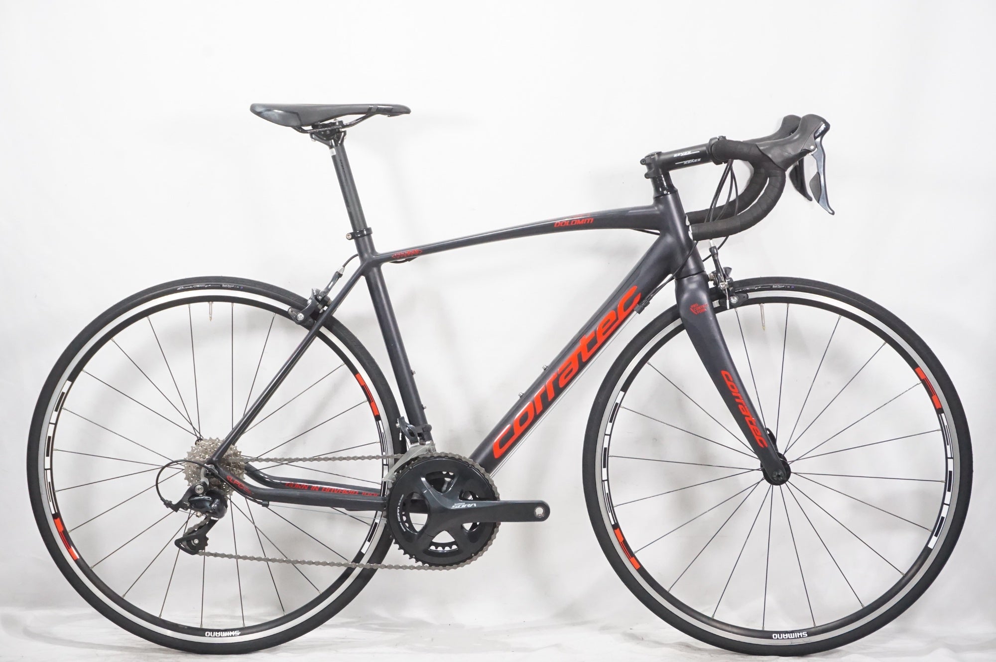 タ*ー様 ★CORRATEC コラテック DOLOMITI SORA ブラック CORRATEC 「コラテック」 DOLOMITI SORA 2018年モデル ロードバイク