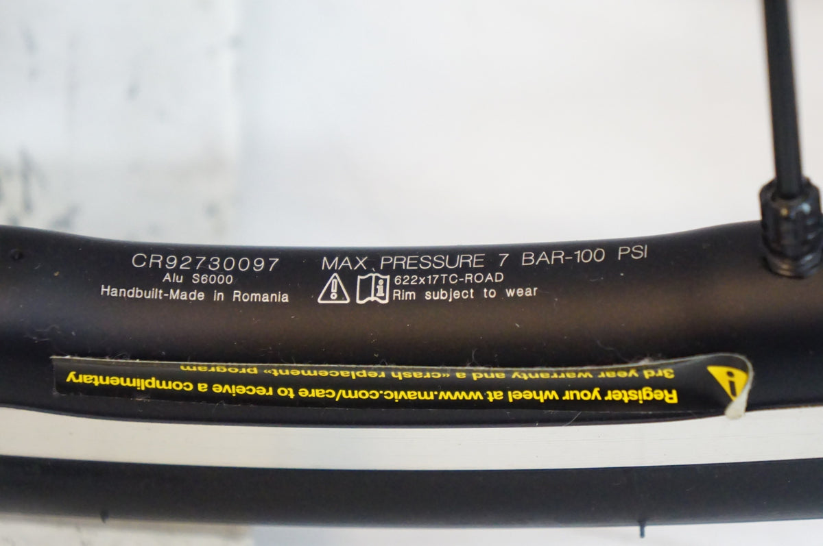 MAVIC 「マヴィック」 KSYRIUM PRO UST シマノ 11/12速 ホイールセット / 熊谷本店