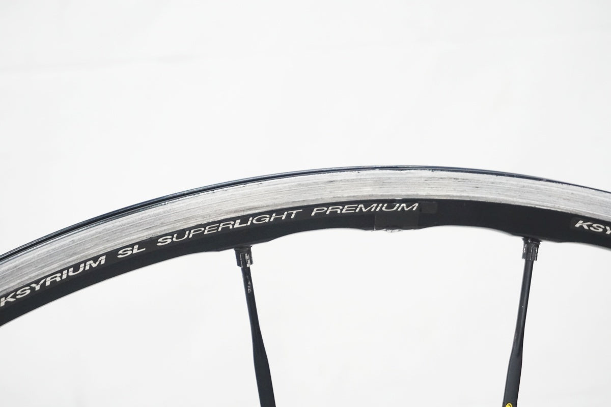 MAVIC 「マビック」 KSYRIUM SL SUPER LIGHT PREMIUM シマノ11速 ホイールセット / 大阪美原北インター店