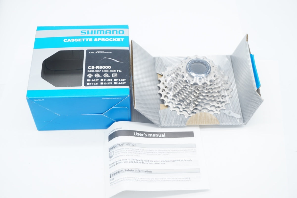 SHIMANO ULTEGRA CS-R8000 スプロケット 14-28T シマノ ULTEGRA（アルテグラ）CS-R8000 カセットスプロケット14