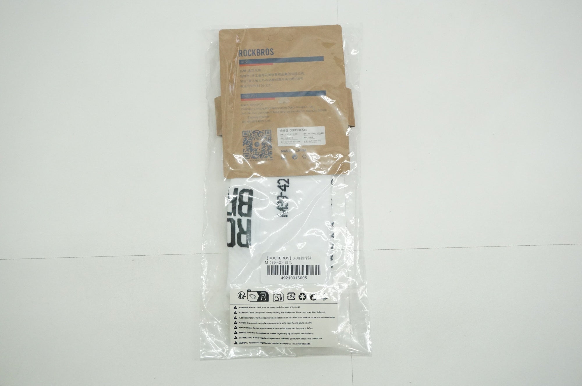 ROCKBROS 「ロックブロス」 Mサイズ メンズ サイクルソックス / 福岡店
