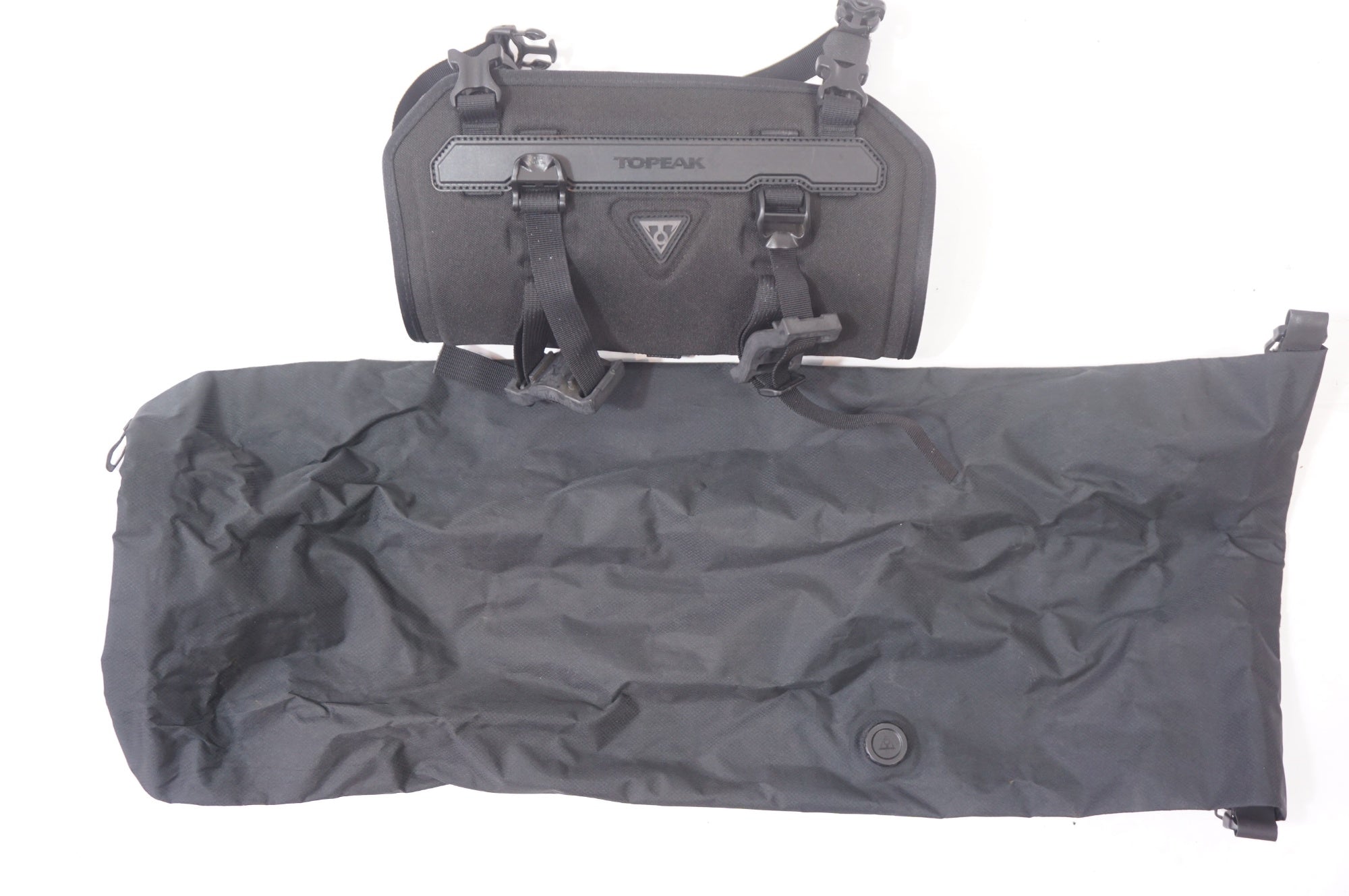中古　TOPEAK フロントバッグ　リアキャリア・バッグ　泥除け、レインカバー 中古 TOPEAK フロントバッグ リアキャリア・バッグ 泥除け、レイン