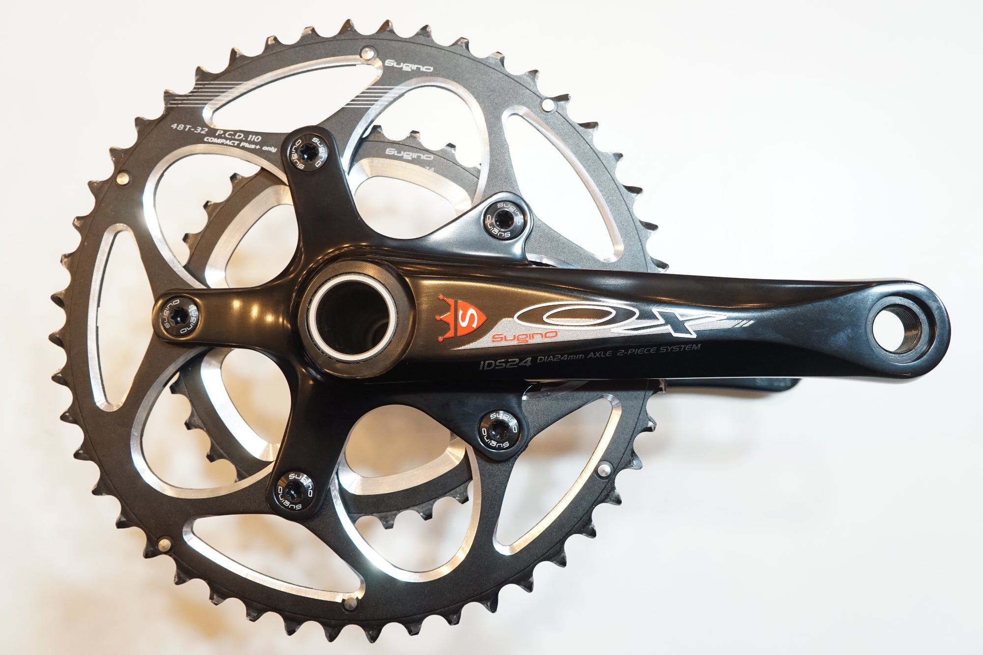 SUGINO 「スギノ」 OX2-901D 48-32T 160mm クランクセット / バイチャリ浦和ベース