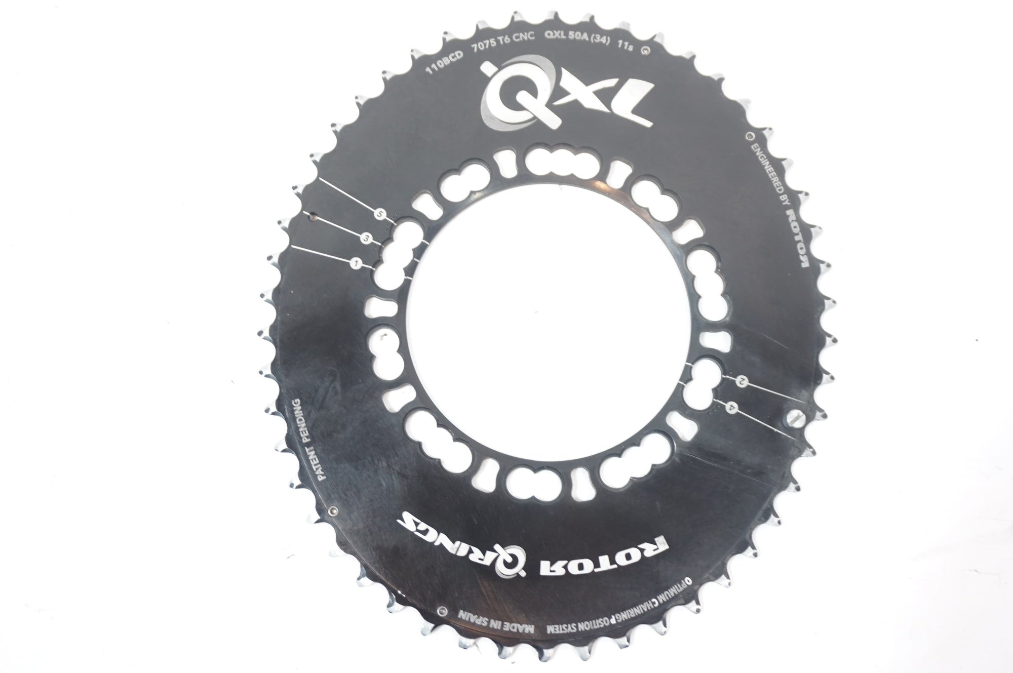 ROTOR Q RINGS オーバルチェーンリング 50T Q-RING OVAL SPIDERING 1X1X用 ダイレクトマウント用Qリング | ROTOR