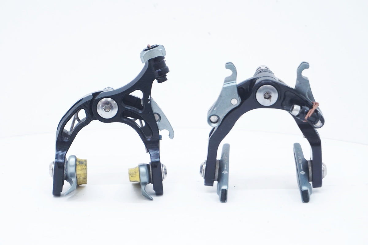 ジャンク ブランド不明 アルミ削り出し キャリパーブレーキセット