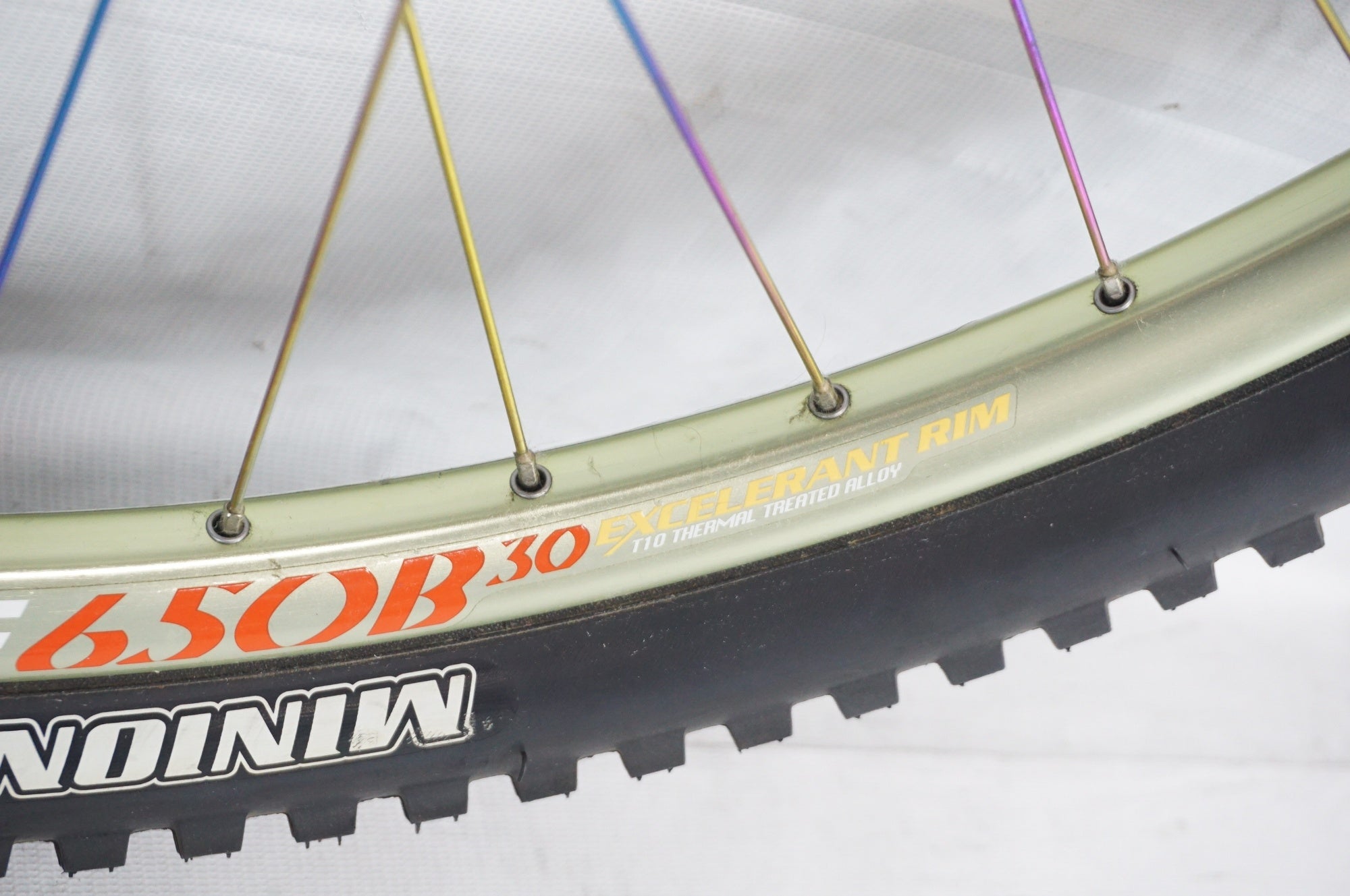 FIREEYE 「ファイヤーアイ」 EXCELERANT 650B リム&ハブ フロントホイール / 阪急塚口店