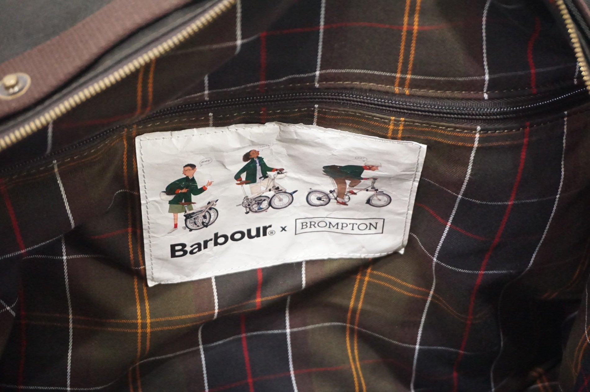 BARBOUR X BROMPTON 「バウアー×ブロンプトン」 フロントバック / AKIBA店