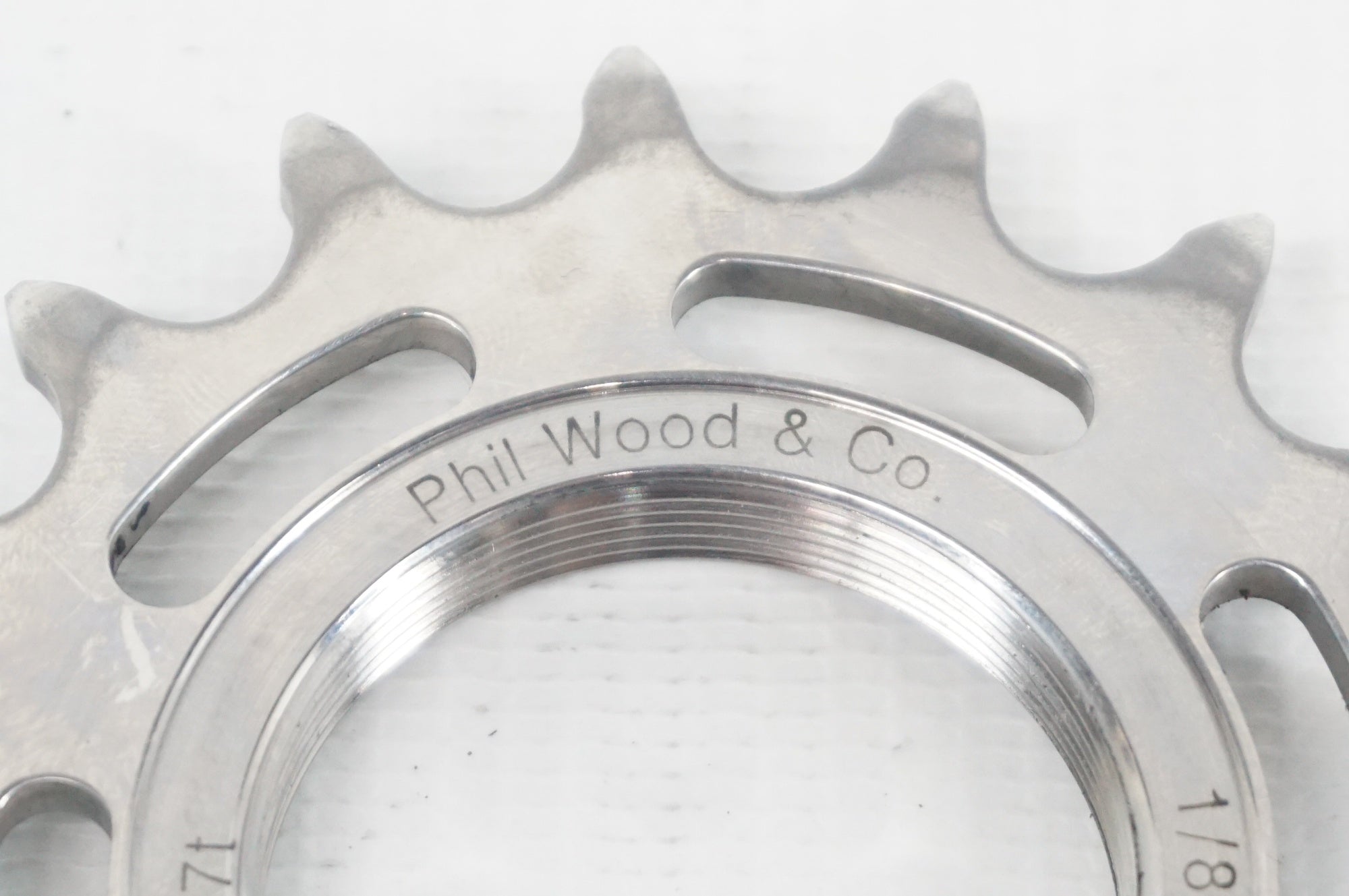 PHIL WOOD 「フィルウッド」 TRACK COG 17T 1/8 コグ / 阪急塚口店