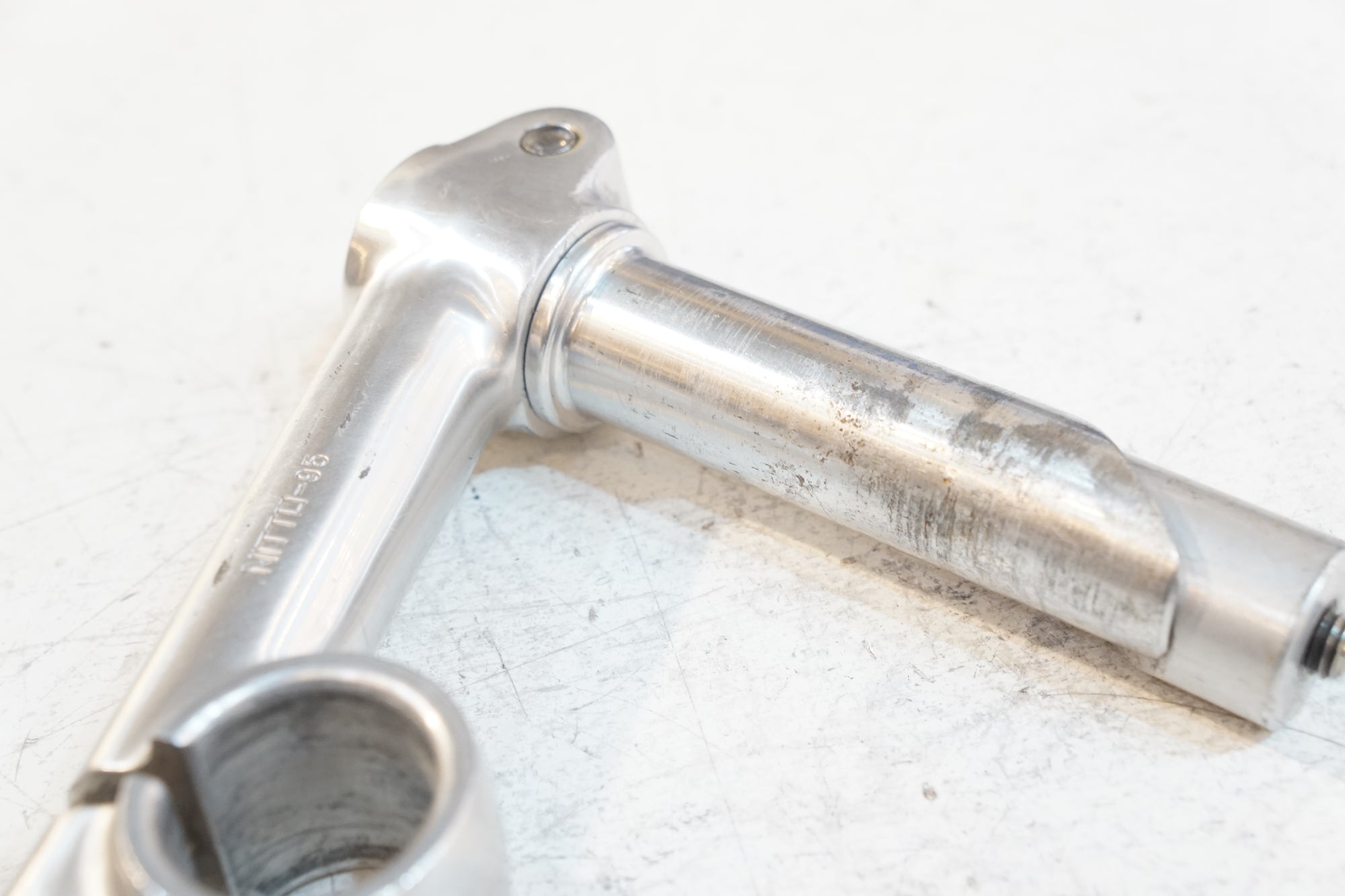 NITTO 「ニットー」 NJS 天返し 95mm φ25.4 ステム / バイチャリ浦和ベース