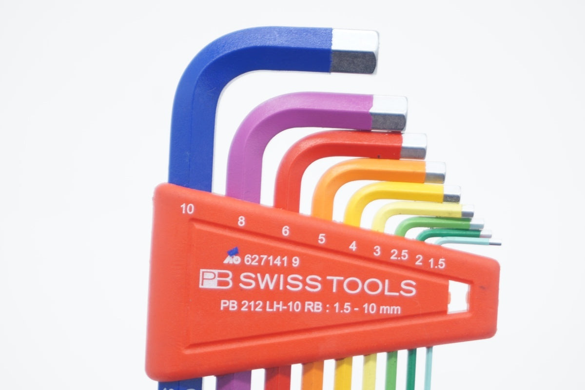PB SWISS TOOLS 「ピービースイスツールズ」 212LH-10RBCN ボール付ロングレインボーレンチセット / 京都八幡店
