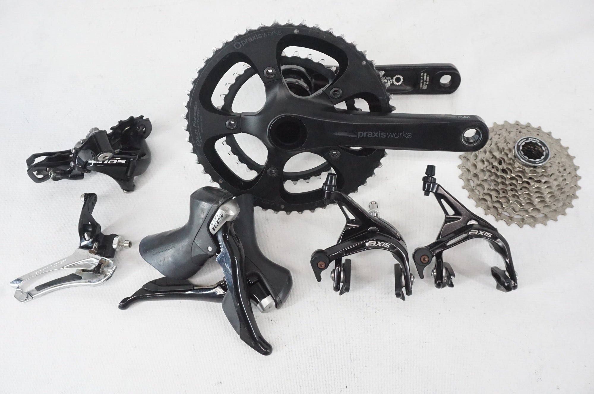 SHIMANO 「シマノ」 105 5800 PRAXIS WORKS MIX コンポセット / 阪急塚口店