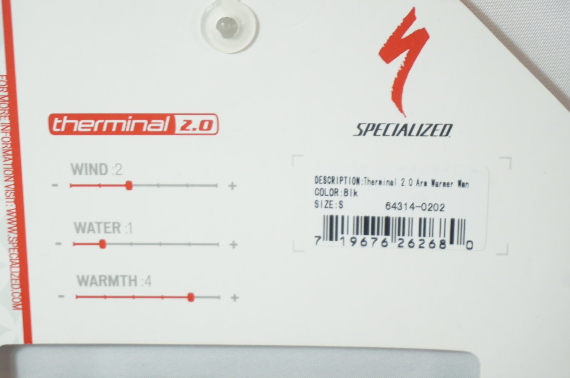 SPECIALIZED 「スペシャライズド」 THERMINAL 2.0 ARM WARMERS Sサイズ アームウォーマー / 世田谷店