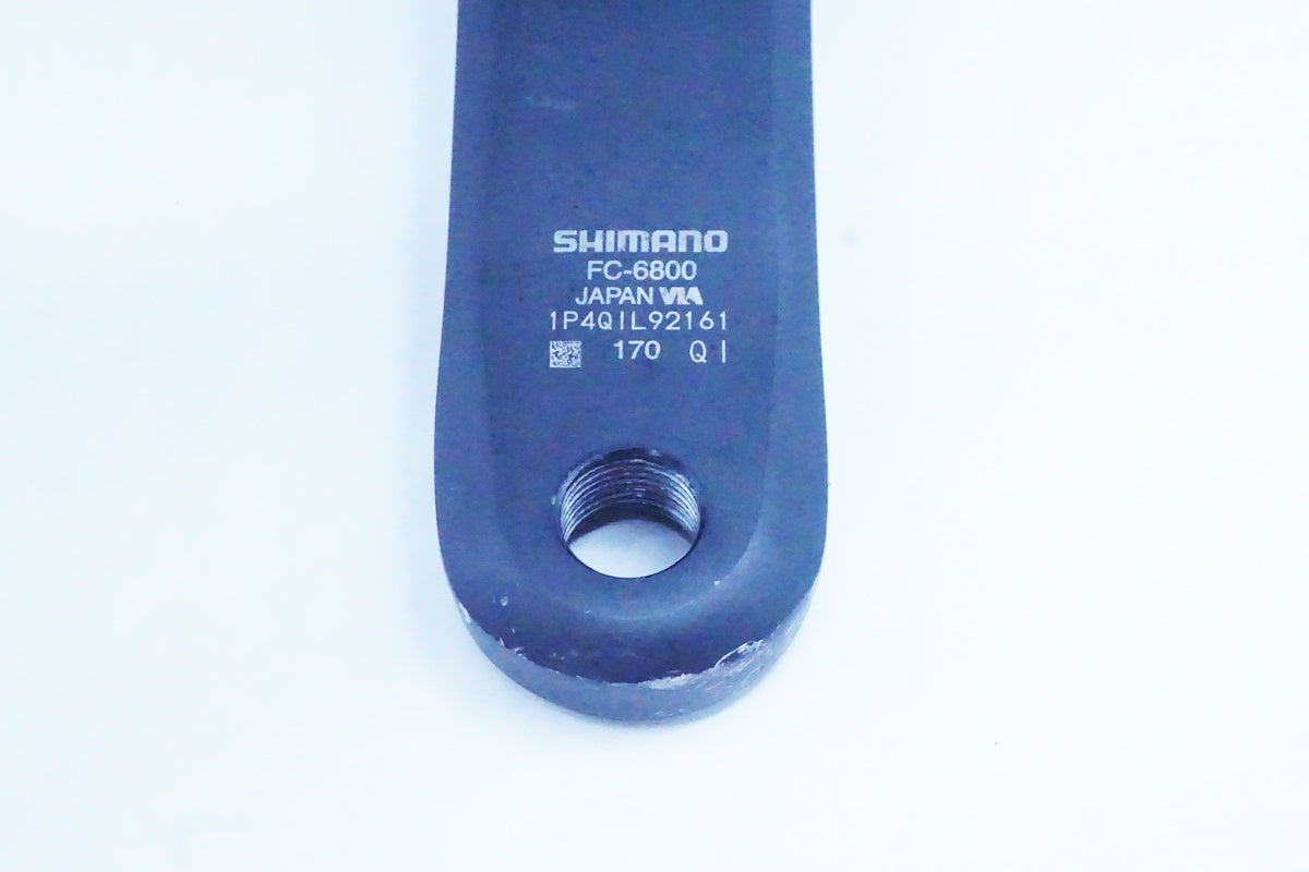 SHIMANO「シマノ」 FC-6800 PIONEER パワーメータ付き 170mm 52-36T クランクセット/ 京都西院店