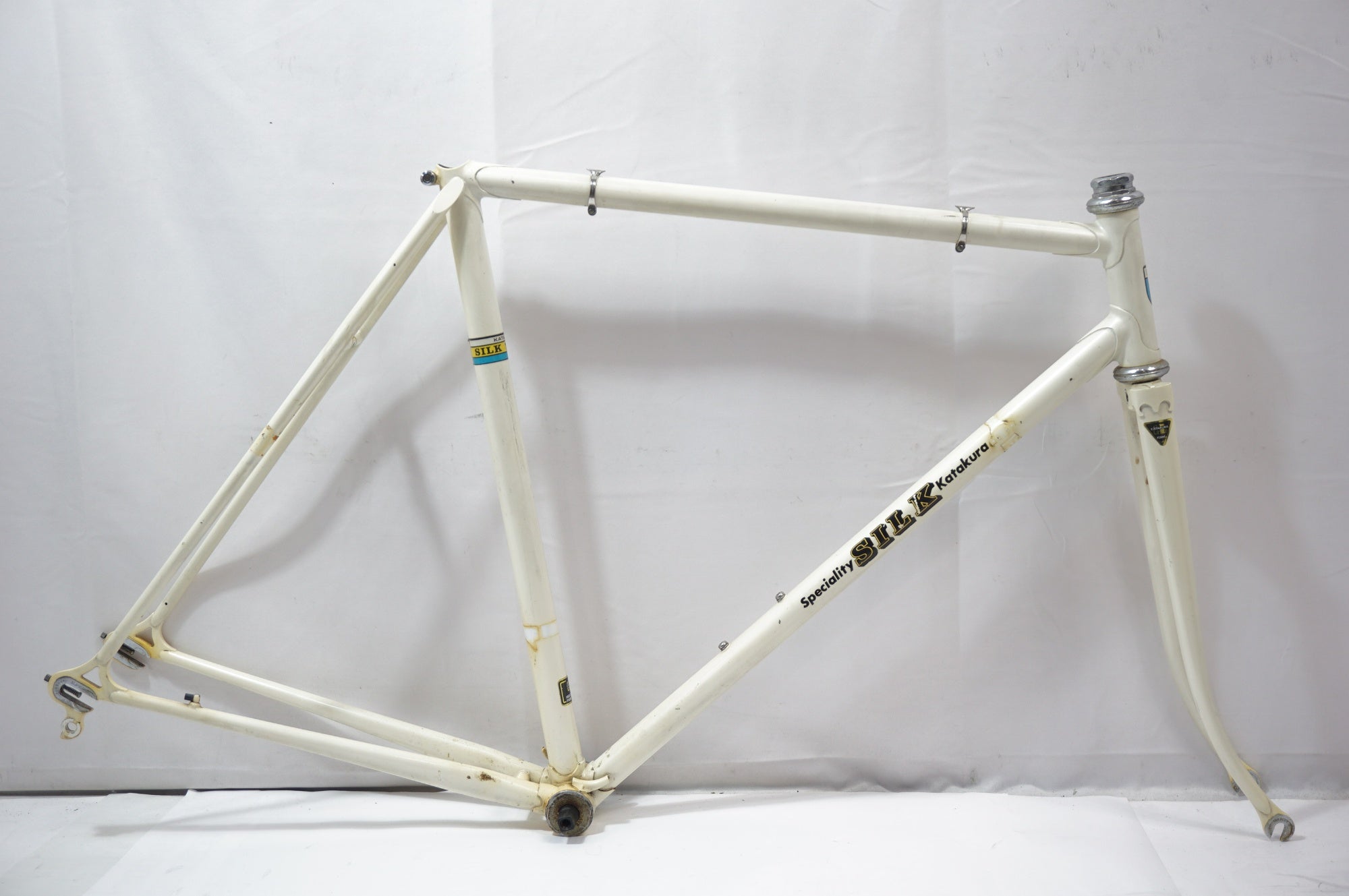 ジャンク 片倉シルク 「カタクラシルク」 年式不明 フレームセット