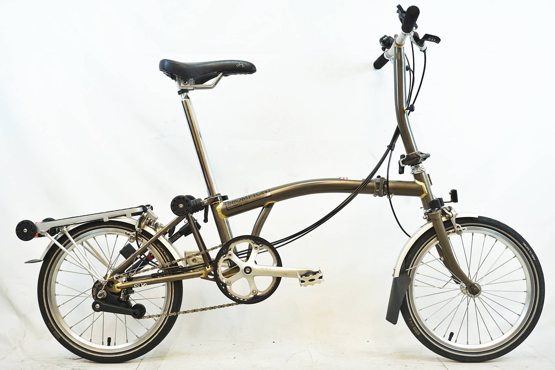 【美品】【引き取り希望】折りたたみ自転車 ミニベロ オリーブグリーン 美品】【引き取り希望】折りたたみ自転車 ミニベロ オリーブグリーン