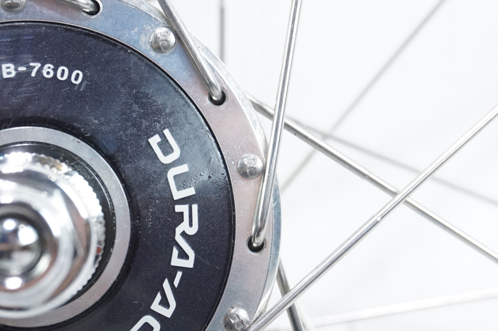 SHIMANO 「シマノ」 DURA-ACE HB-7600 / ARAYA 16B RED シングル 手組 ホイールセット / 中目黒店