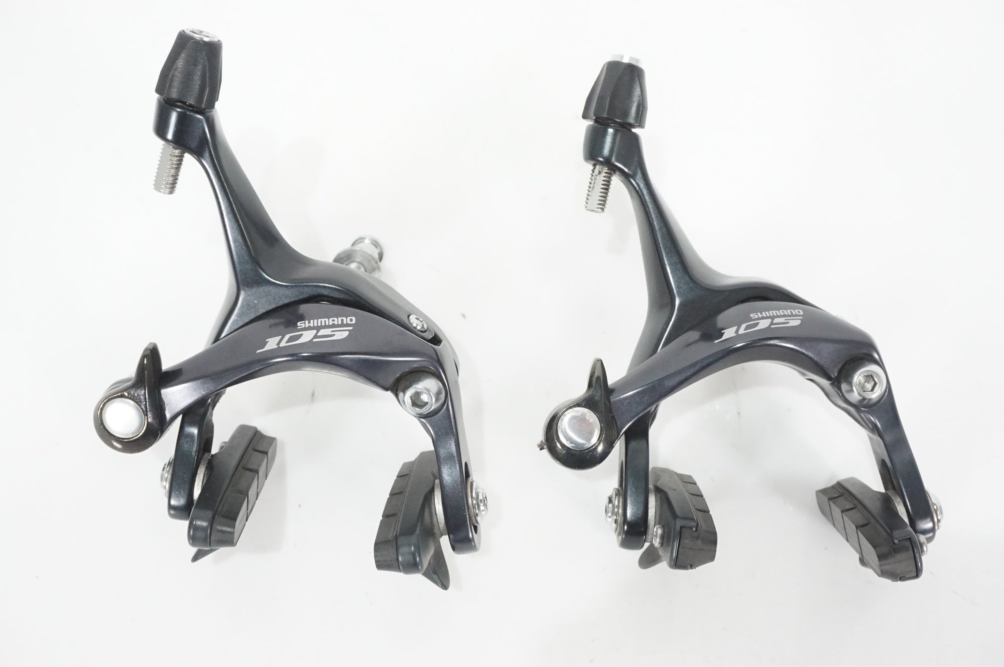 SHIMANO 105 シフター ブラック キャリパーブレーキ　セット売り シマノ 105 BR-R7000 ブラック 前後セット ブレーキ キャリパー