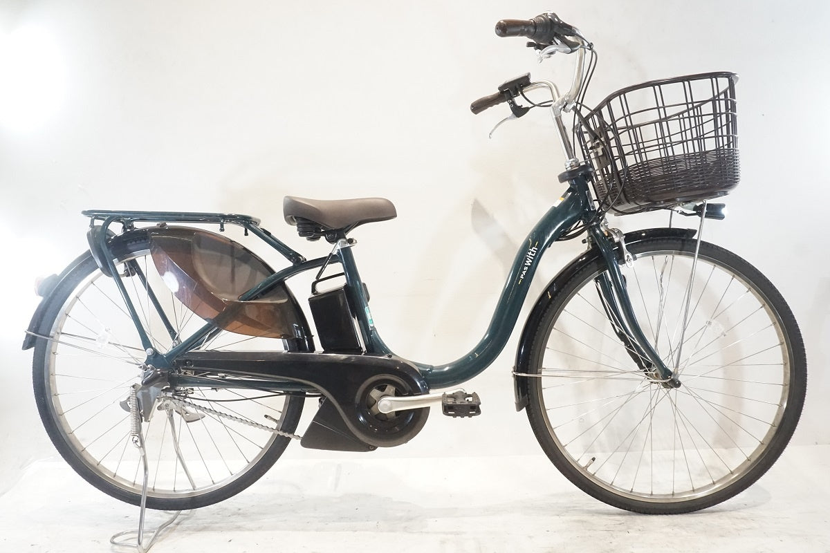 ヤマハ　PAS　With　PA26W　電動アシスト自転車　26型 ヤマハ発動機 電動アシスト自転車 YAMAHA ヤマハ PAS With パス