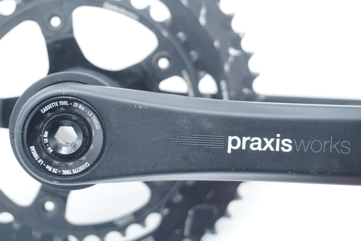 PRAXIS WORKS 「プラクシスワークス」 LEVA TIME 52-36T 172.5mm クランク / 滋賀大津店