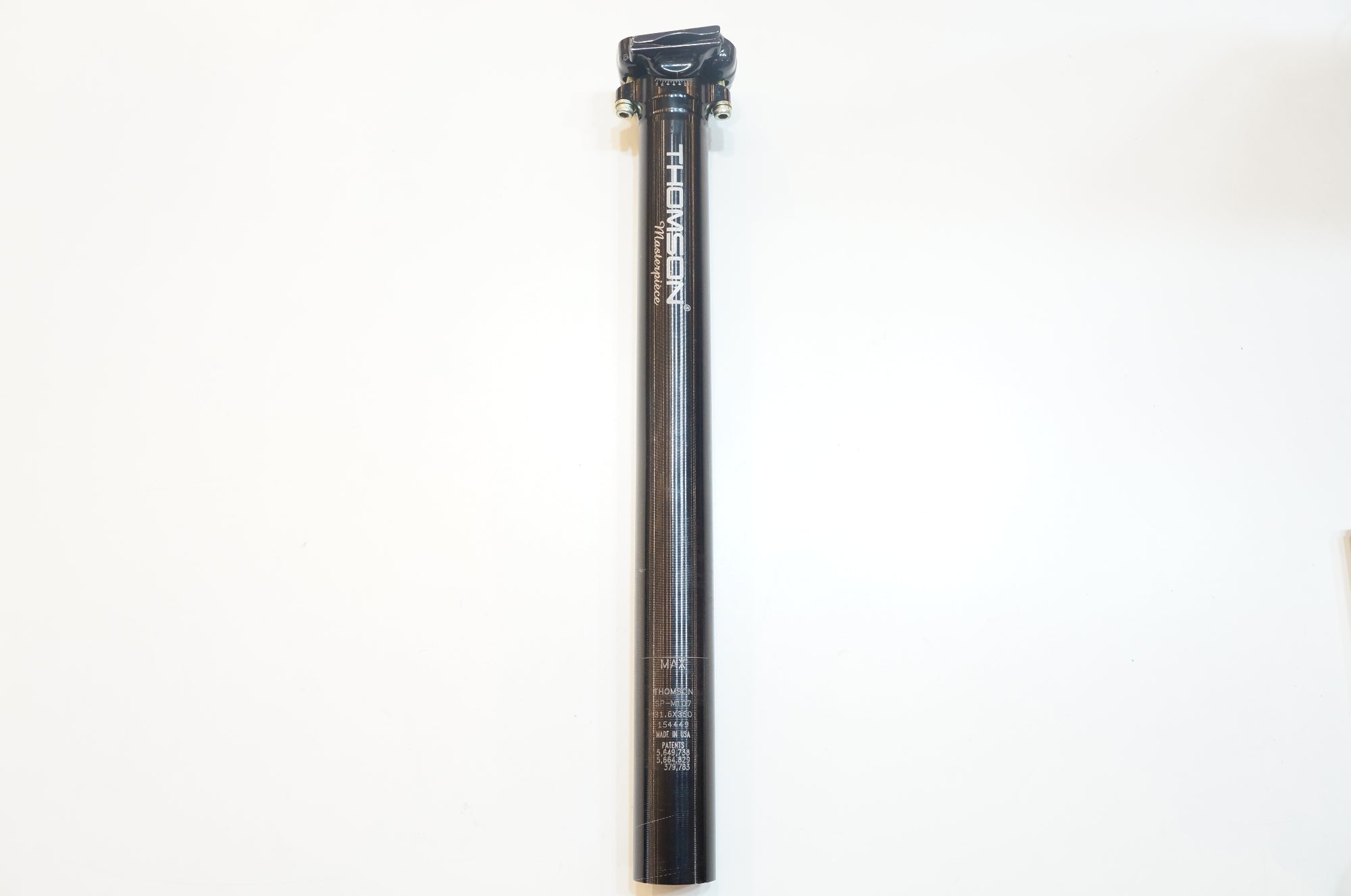 THOMSON 「トムソン」 MASTERPIECE SP-M107 φ31.6 350mm シートポスト