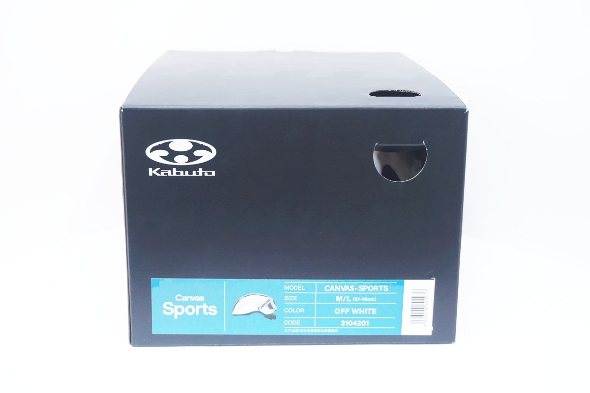 OGK KABUTO 「オージーケーカブト」 CANVAS SPORT OFF WHITE M/Lサイズ ヘルメット / 大阪美原北インター店