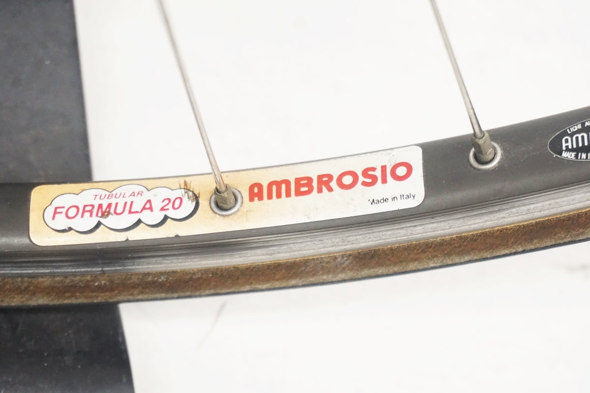 AMBROSIO 「アンブロッシオ」 FORMULA20 リム SHIMANO ハブ シマノ8-9s ホイールセット / 大阪美原北インター店