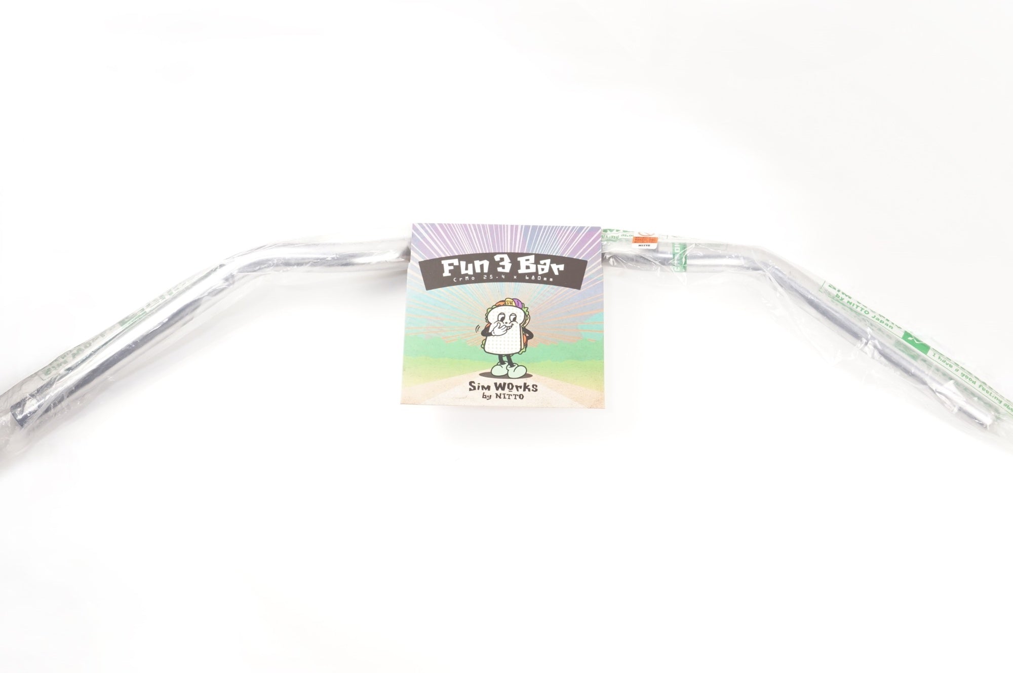 NITTO 「ニットー」 SIM WORKS FUN 3 CrMr BAR φ25.4 680mm ハンドル / 中目黒店