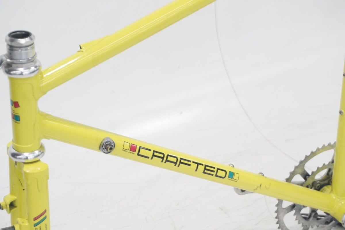 ジャンク CRAFTED 「クラフテッド」 FUKUI JAPAN クロモリロード 年式不明 フレームセット / 滋賀大津店