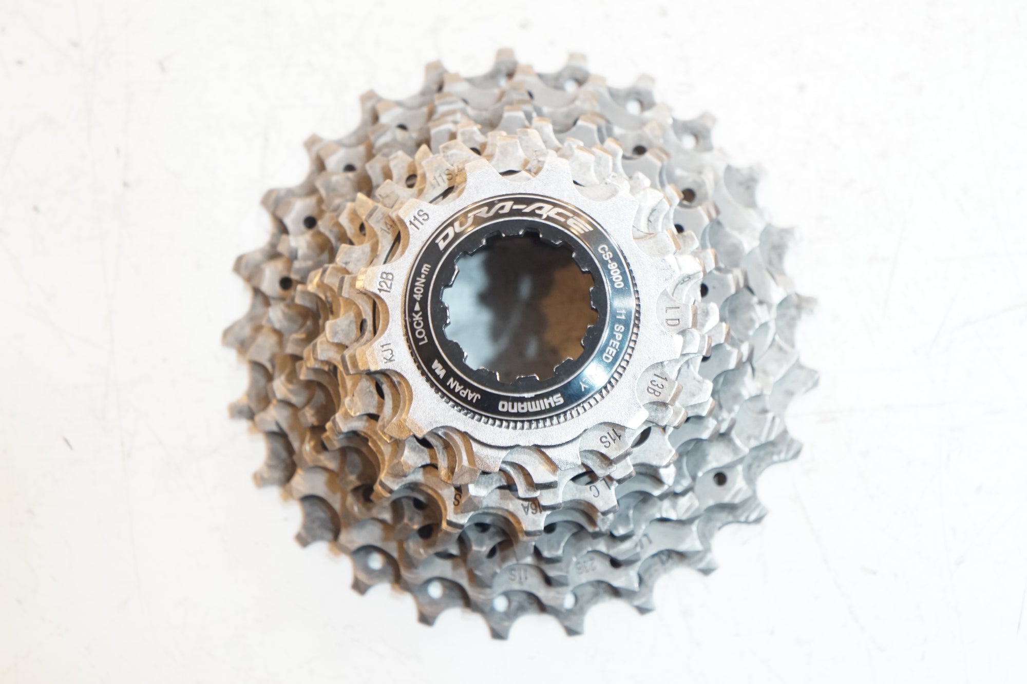 値下　美品　良品　デュラエ-スCS-9000スプロケット11s 11〜25 SHIMANO（シマノ）CS-9000 カセットスプロケット 11S 11-25T