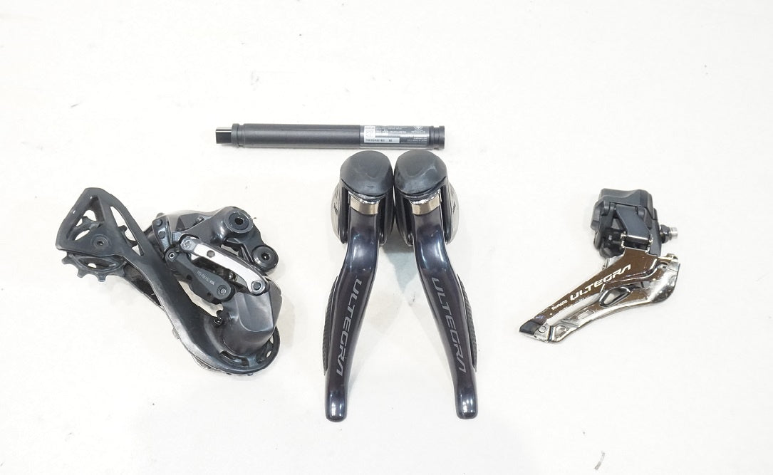 シマノ FD-R8150 Di2 直付 アルテグラ　中古品 SHIMANO 「シマノ」 ULTEGRA R8150/8170 Di2 コンポーネント3点(ST,FD