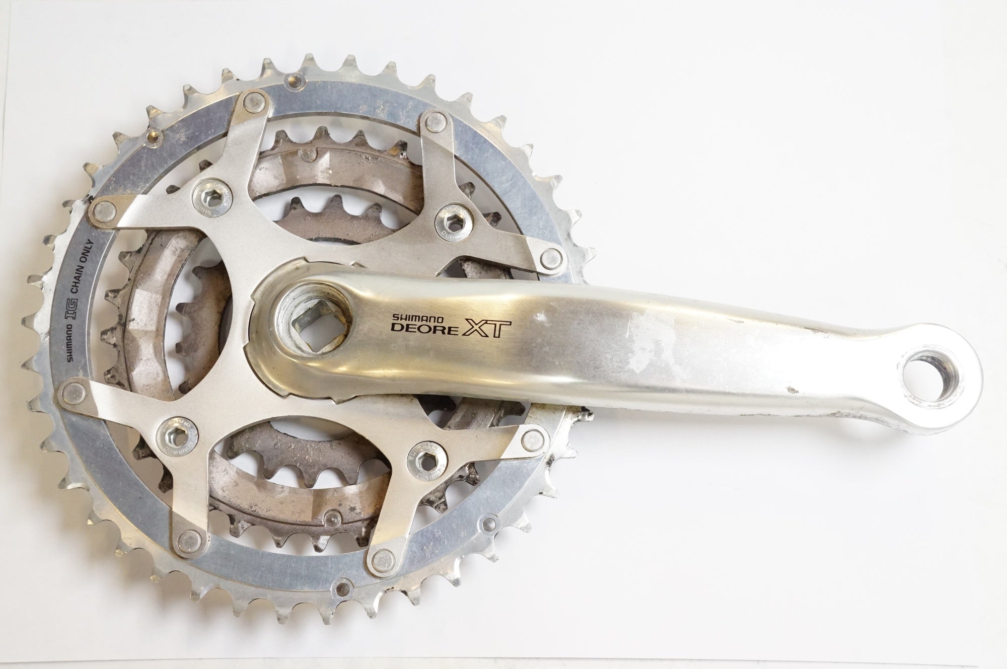 素晴らしい外見 FC-M739 XT DEORE 「シマノ」 SHIMANO 42-32-22T クランク 175mm パーツ