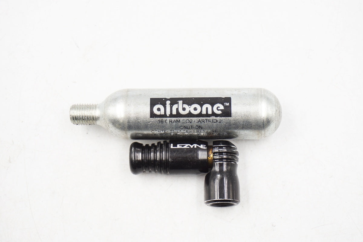 LEZYNE 「レザイン」 AIRBONE ボンベ インフレーターセット / 奈良店