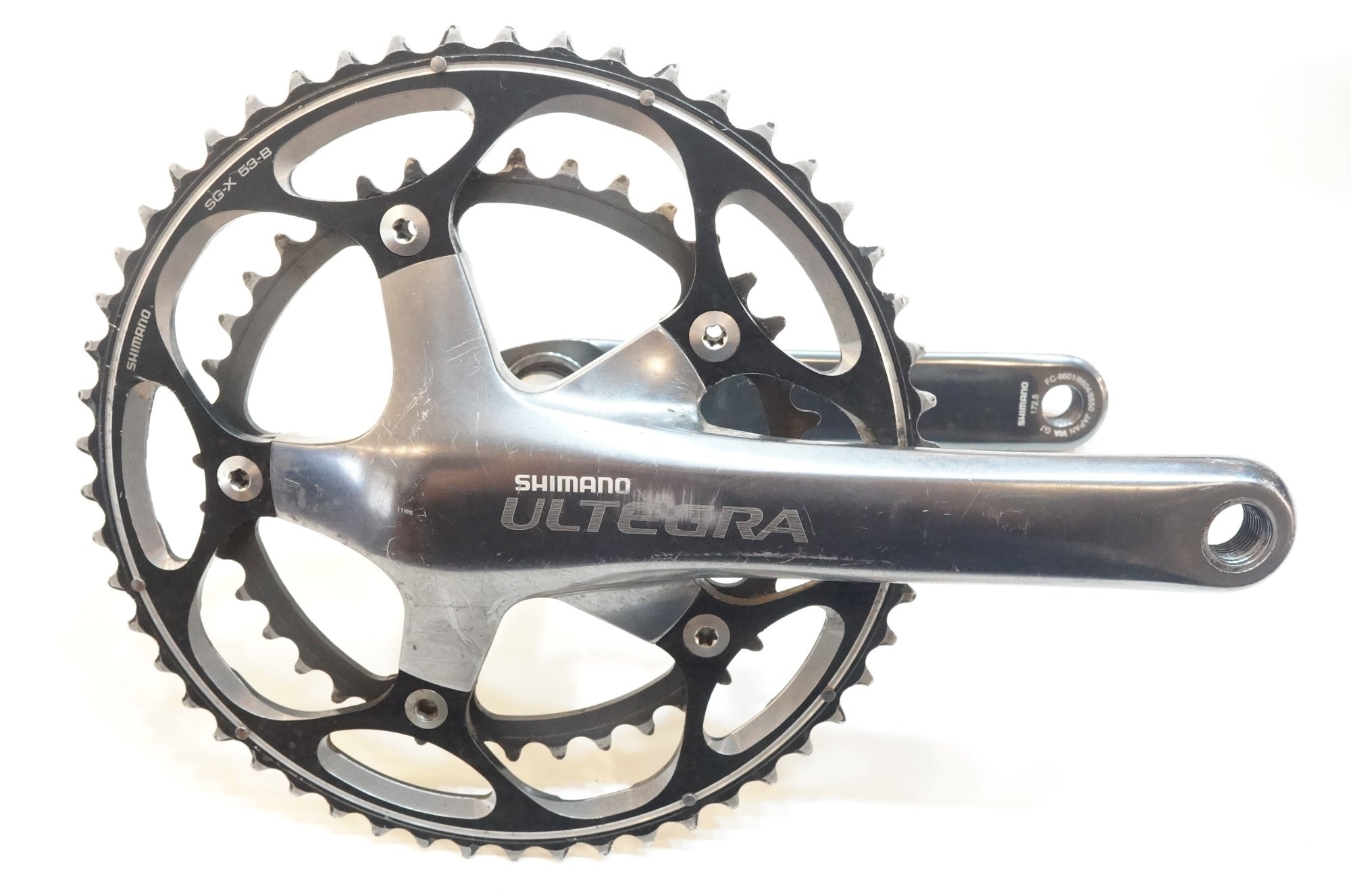 SHIMANO 「シマノ」 ULTEGRA FC-6601 53-39T 172.5mm クランクセット / バイチャリ浦和ベース