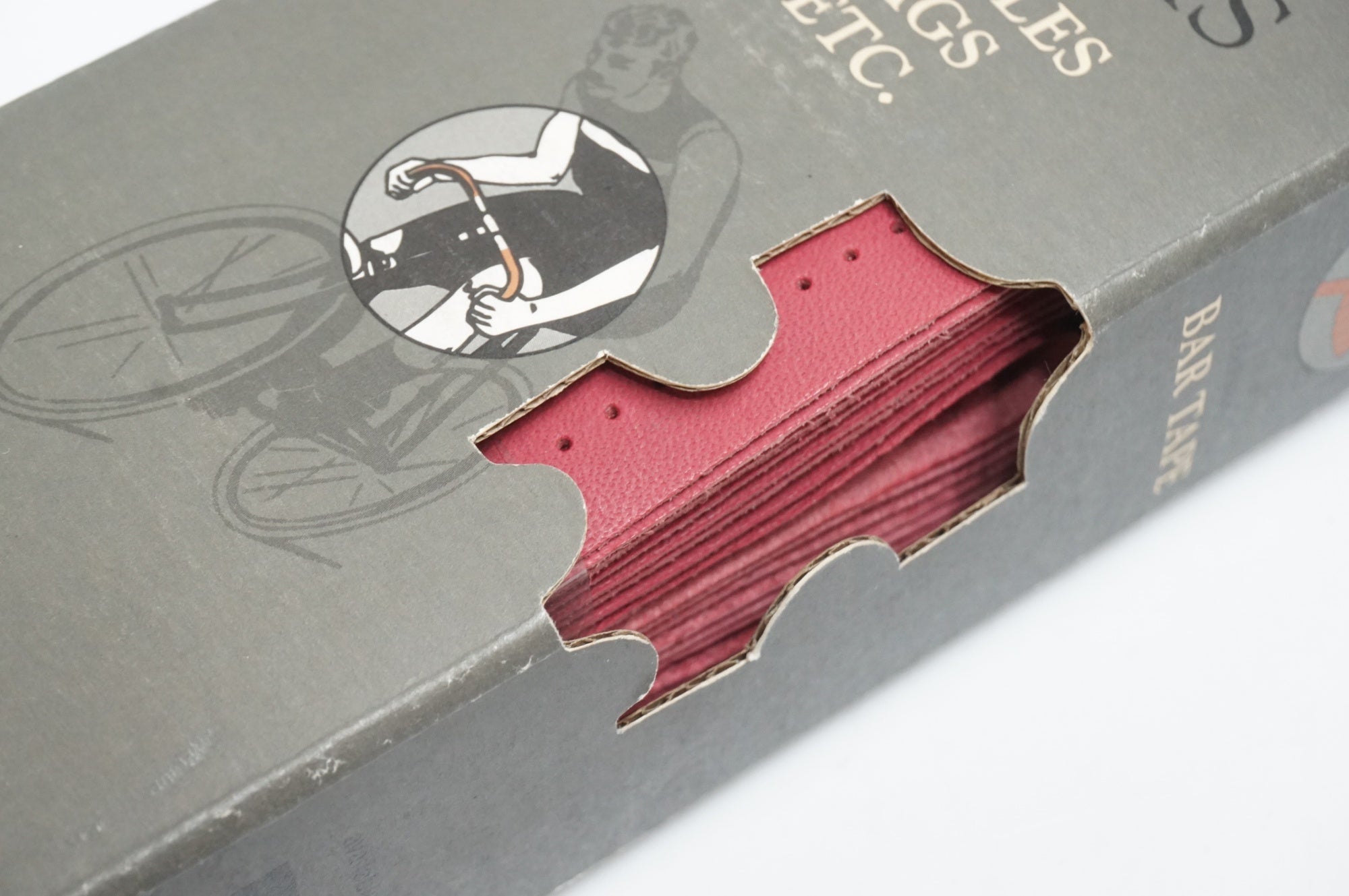 BROOKS 「ブルックス」 LEATHER BAR TAPE ラズベリーカラー バーテープ / 大宮店